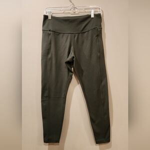 DANSKIN - Olive Green High-Waisted Leggings